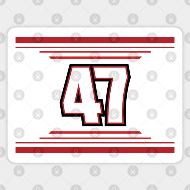 Ricky Stenhouse Jr #47 2024 NASCAR Design Sticker by AR Designs 